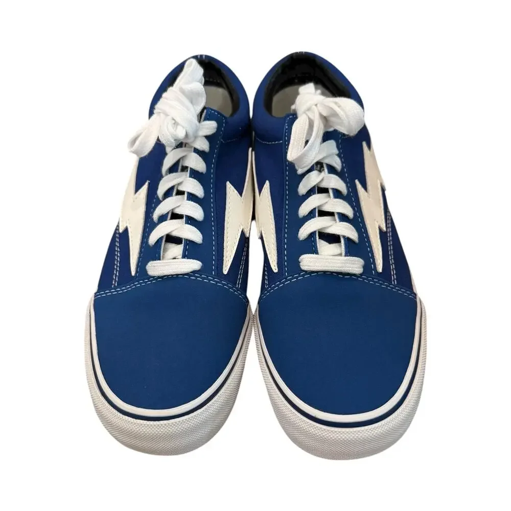 NWB Revenge X Storm Low Top Blue White Bolt Sneakers Men’s 7
